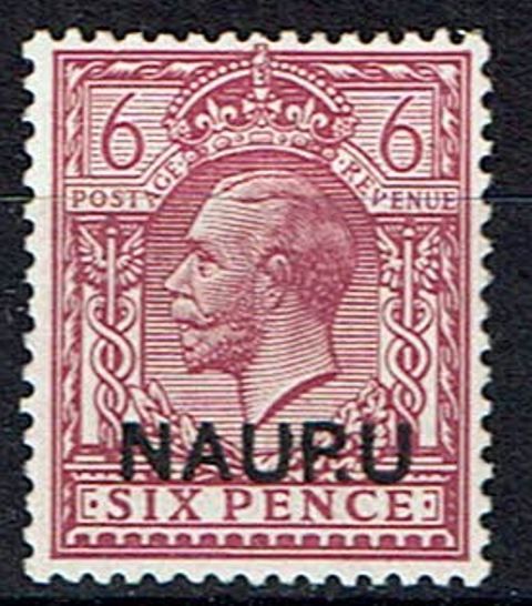 Image of Nauru SG 10a LMM British Commonwealth Stamp